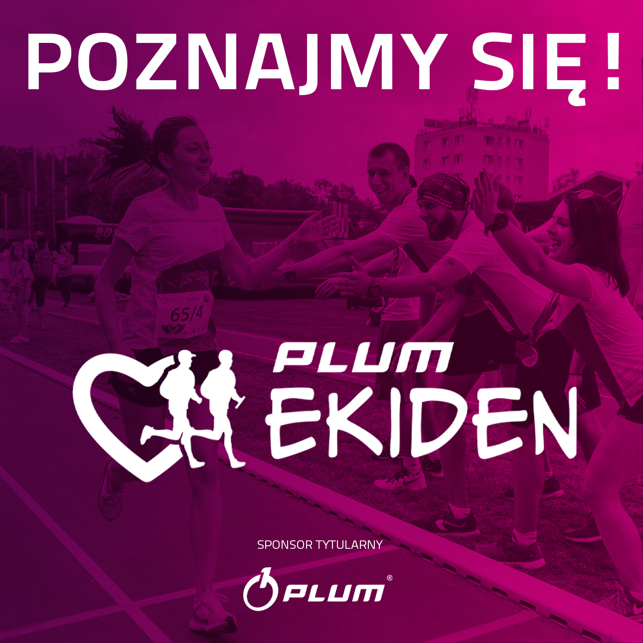 PLUM Sponsorem Tytularnym sztafety Ekiden!